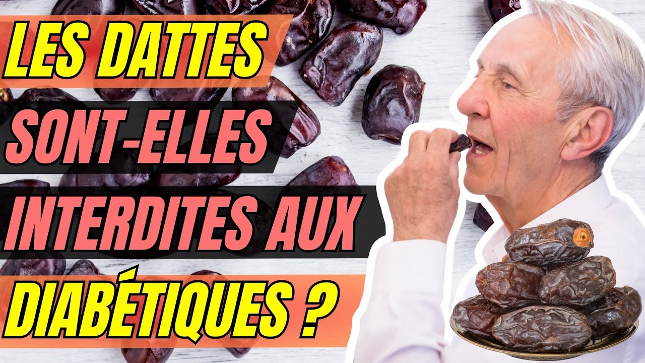 DATTES ET DIABÈTE : SONT-ELLES INTERDITES AUX DIABÉTIQUES ?