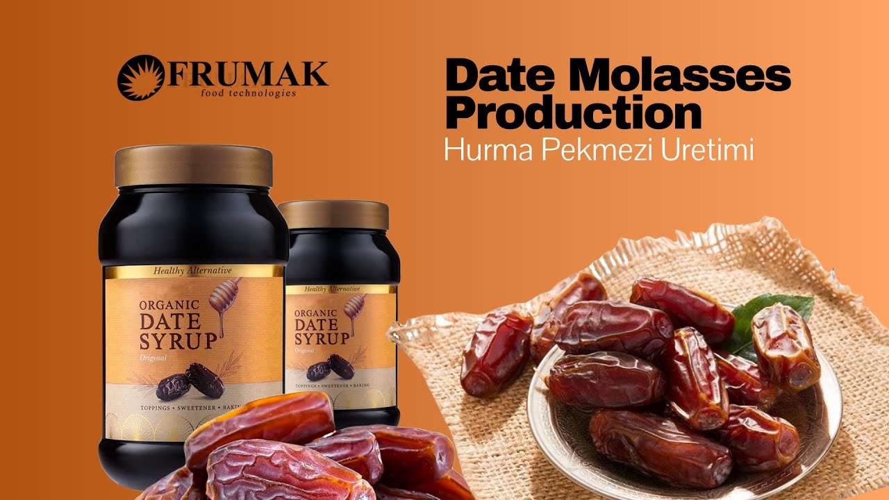 Date Molasses Production | Hurma Pekmezi Uretimi