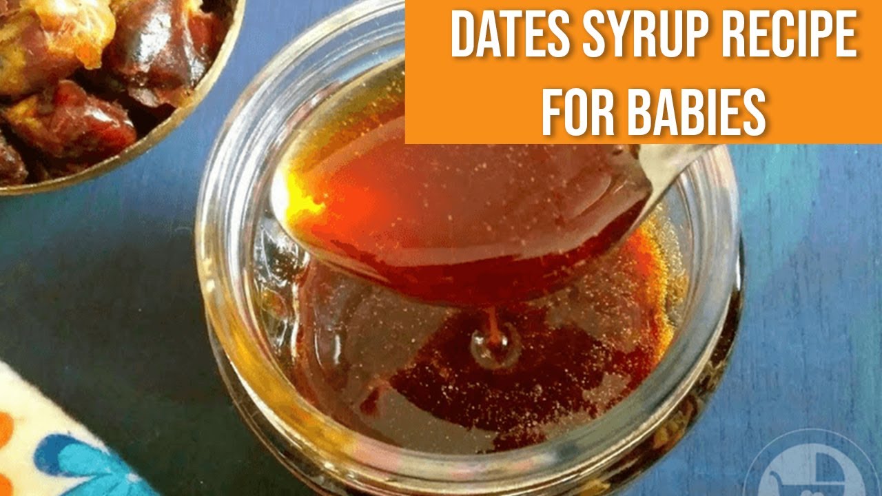 Dates Syrup Recipe for Babies [No Sugar Sweetener for Babies]