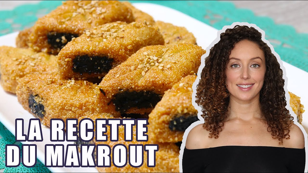 Comment faire des MAKROUTS - pâtisserie à la pâte de datte (recette du Maghreb)